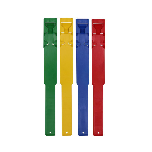 Ножные банды КРС пластик VetColor синие /уп.10шт/