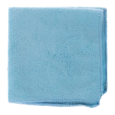 Микрофибра салфетка с/х  махровая, голубая 30*30 (плотность 220 гр)