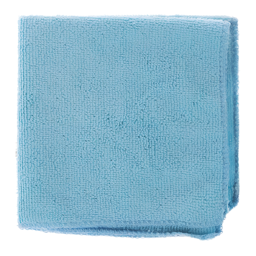 Микрофибра салфетка с/х  махровая, голубая 30*30 (плотность 220 гр)