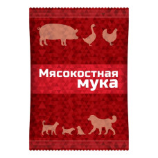 Мука мясокостная для кормления свиней, птицы 600 г