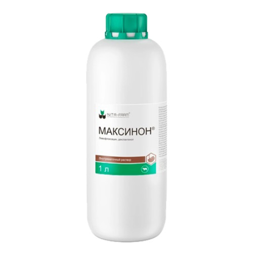 Максинон 1л раствор внутриматочный