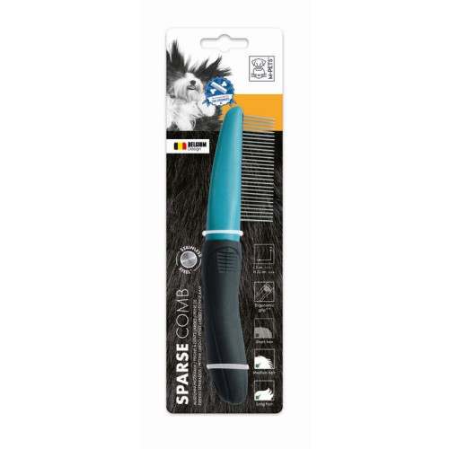 M-PETS Расческа с редкими зубцами, 22 см