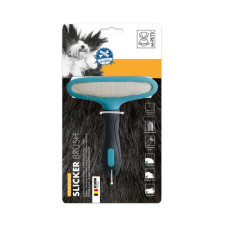 M-PETS Двусторонняя щетка-сликер (пуходерка) DOUBLE - SIDED SLICKER BRUSH, 15х17 см