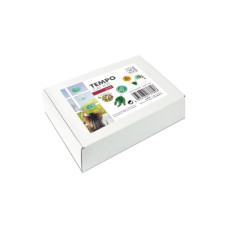 M-PETS Игрушка для кошек с дозатором для угощений Листочек с кошачьей мятой