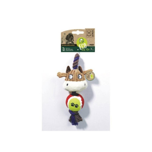 M-PETS Игрушка для собак ECO INDI (Инди) мягкая пищащая, 27 см