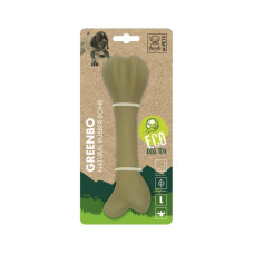 M-PETS Игрушка для собак кость из натурального каучука GREENBO (Гринбо), размер L, 20x6x4,5 см