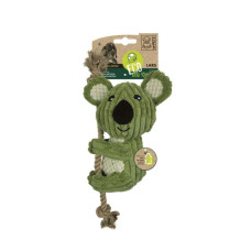 M-PETS Игрушка мягкая  для собак Коала на канате ECO LARS, 34 см