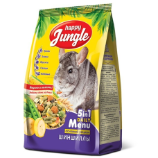 Корм Happy Jungle для шиншилл, 400 г 