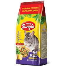 Корм Happy Jungle для шиншилл, 900 г 