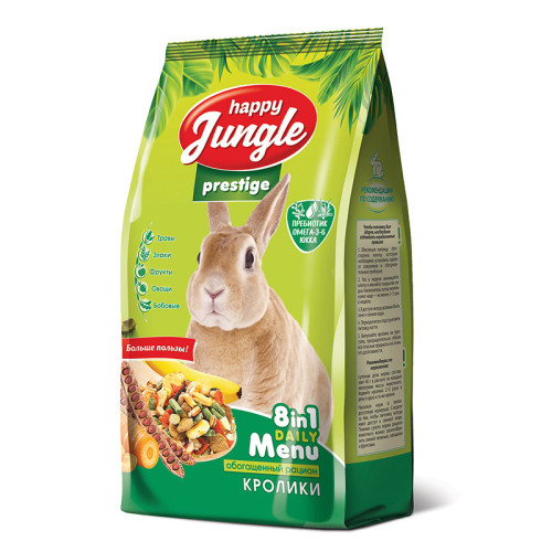 Корм Престиж Happy Jungle для кроликов, 500 г