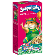 Зверюшки корм д/хомяков +подарок 450 г