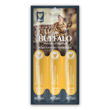 Mr.Buffalo Колбаски с мясом курицы для кошек, 3 шт. 