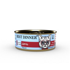 Бест Диннер консервы для кошек Gastro Intestinal Exclusive Vet Profi, дичь, 100 г