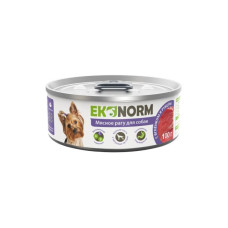 Четвероногий гурман Ekonorm Мясное рагу консервы для собак с ягненком и рубцом, 100 г