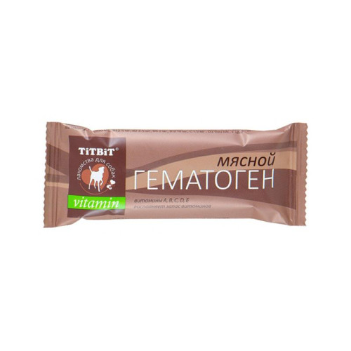 Гематоген TitBit мясной vitamin, 16 шт. 