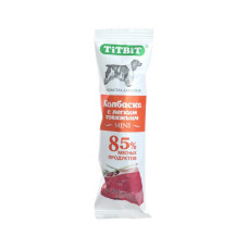 Колбаска TitBit с легким говяжьим, 20 г