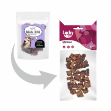 Лакомство для собак Lucky bits баранье легкое, 40 г