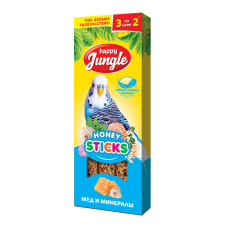 Палочки Happy Jungle для птиц при линьке, 3 шт.