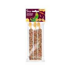 Зерновые палочки для птиц Snax ассорти (овощи, тропические фрукты, орех), 3 шт., 75 г