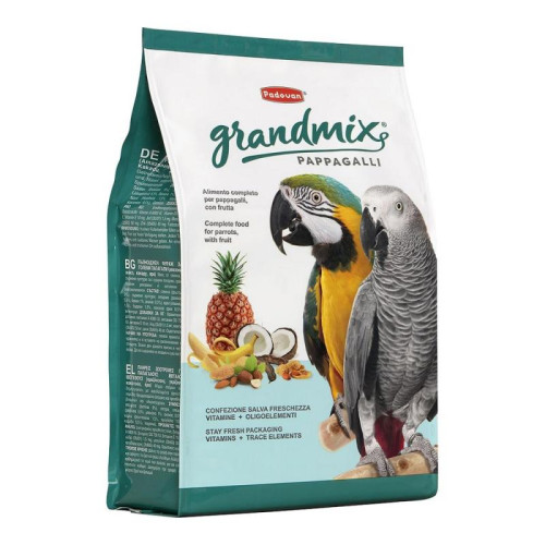 Padovan Grandmix Pappagalli Корм для крупных попугаев, 2 кг