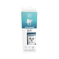 M-PETS Набор для ухода за зубами собак отбеливающий, в коробочке