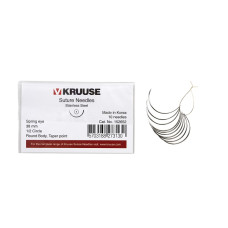 Игла хирургическая 1/2 38м м пружинное ушко круглая KRUUSE