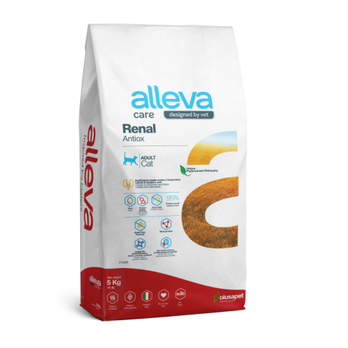 Корм для кошек Аллева Кэр Ренал Антиокс 5 кг, ALLEVA CARE CAT ADULT RENAL ANTIOX 