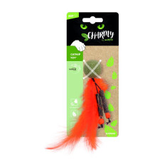 Игрушка для кошек с кошачьей мятой CHARMY оранжевая 