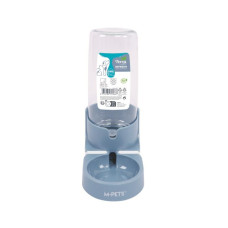 M-PETS Диспенсер для воды 850 мл, 9.5х19.5х21 см, цвет голубой