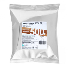Ампролиум 25%, порошок для орального применения, 500 г                               