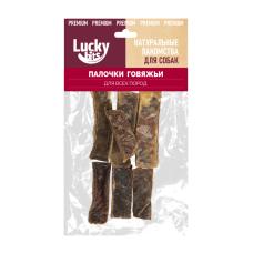 Лакомство для собак Lucky bits Палочки говяжьи 40 гр