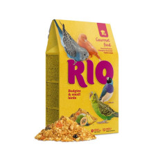 Корм RIO Гурмэ для волнистых попугайчиков и мелких птиц, 250 г