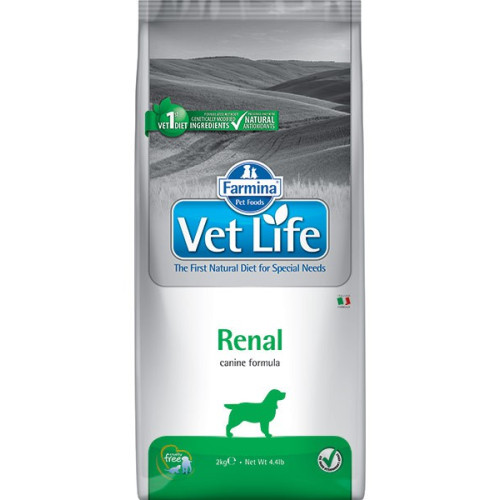 Farmina (Фармина) Vet Life Dog 12кг для собак с почечными заболеваниями (025395)