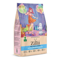 ZILLII (Зилли) Dog Adult 3кг белая рыба и лосось сухой для собак (350570)