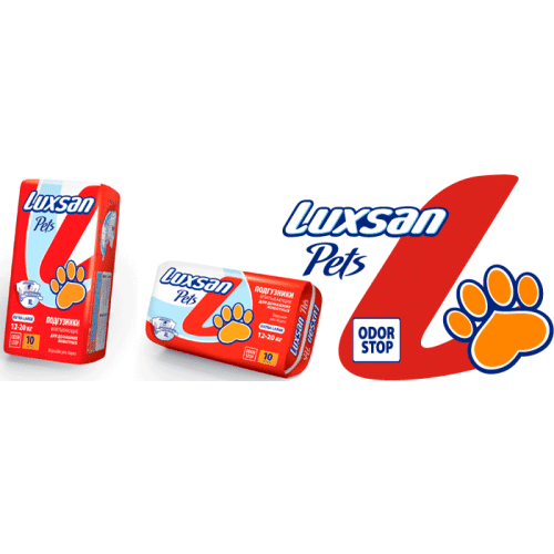 Подгузники (Luxsan) Premium для животных Xlarge 12-20кг №10 (12)