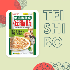 Inaba Teishibo 0,08кг Куриное филе и тунец Кацуо с овощами пауч для собак