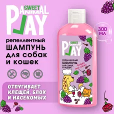Шампунь (Animal Play) Sweet Виноград и гвоздика для отпугивания насекомых для собак и кошек 300 мл