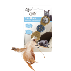 Игрушка (All For Paws) 2378 Modern Спиннер с перьями 27*6*8см для кошек (1/48)