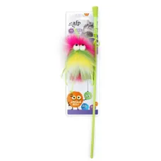 Игрушка (All For Paws) 2808 Furry Ball Дразнилка Флаффер розовая с кошачьей мятой и колокольчиком для кошек (1/48)