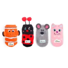Игрушка (All For Paws) 2961 Sock Носочки ассорти с кошачьей мятой 15,5*3*1,5см 2961 для кошек (1/24/96)