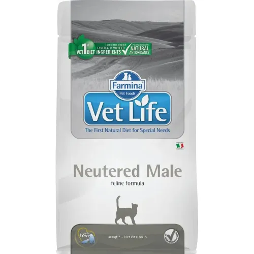 Farmina (Фармина) Vet Life Cat 0,4кг курица сухой для кастрированных котов (5032)