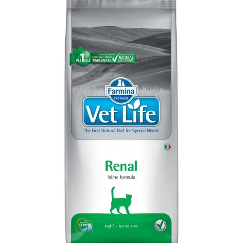 Farmina (Фармина) Vet Life Cat Renal 5кг при почечной недостаточности сухой для кошек