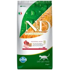 Farmina (Фармина) N&D Low Grain Cat 10кг низкозерновой курица и гранат  сухой для кошек (4038)