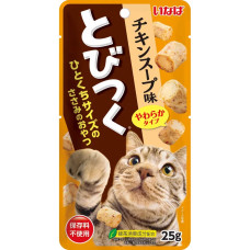 Inaba Tobitsuko 0,025кг со вкусом куриного бульона лакомство для кошек