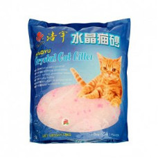 Наполнитель Crystal Cat 1,8кг (Цветочный) силикагель