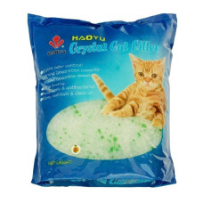 Наполнитель Crystal Cat 1,8кг (Яблоко) силикагель