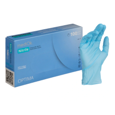 Перчатки (Blue Sail) mediOk OPTIMA смотровые нитриловые, голубой, L (50 пар/упак)