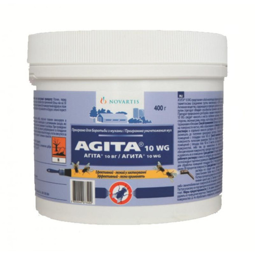 Агита 10% 0,4кг гранулы для уничтожения насекомых